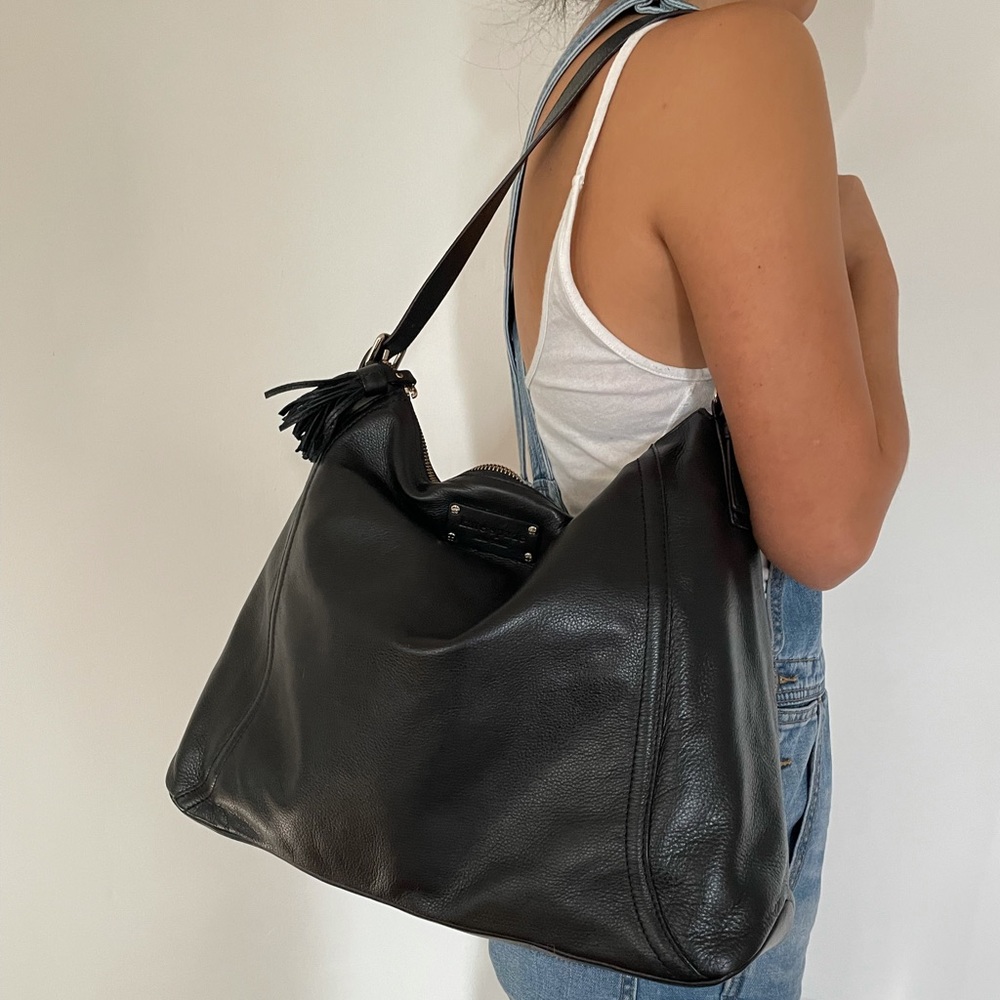 NWOT | Kate Spade Cheltenham Large Lucia Shoulder Bag | Black - Picture 3 of 3